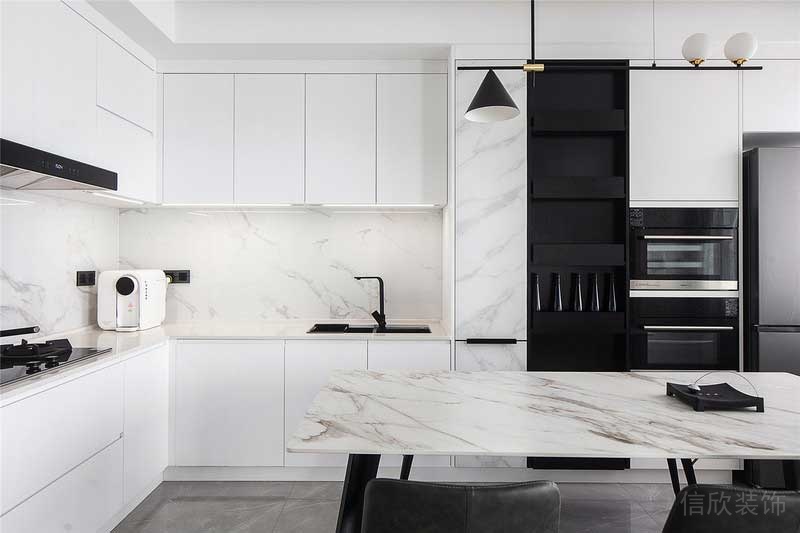 深圳羅湖區(qū)黑白色簡約風(fēng)格家居裝修圖餐廳 深圳羅湖區(qū)黑白色簡約風(fēng)格家居裝修圖餐廳