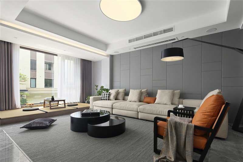 深圳寶安區(qū)現代簡約風格灰色調家庭裝修圖片客廳家具組合 深圳寶安區(qū)現代簡約風格灰色調家庭裝修圖片客廳家具組合