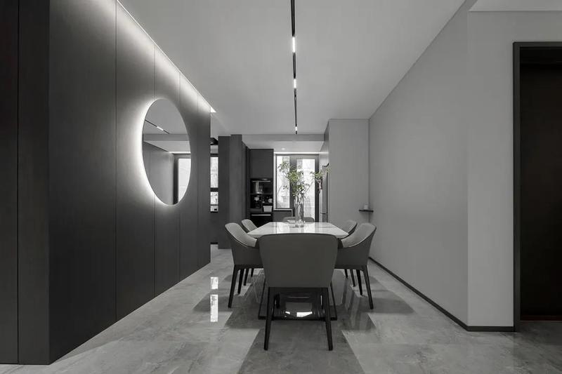 深圳鹽田極簡風格家庭住宅裝修設計餐廳家具 深圳鹽田極簡風格家庭住宅裝修設計餐廳家具