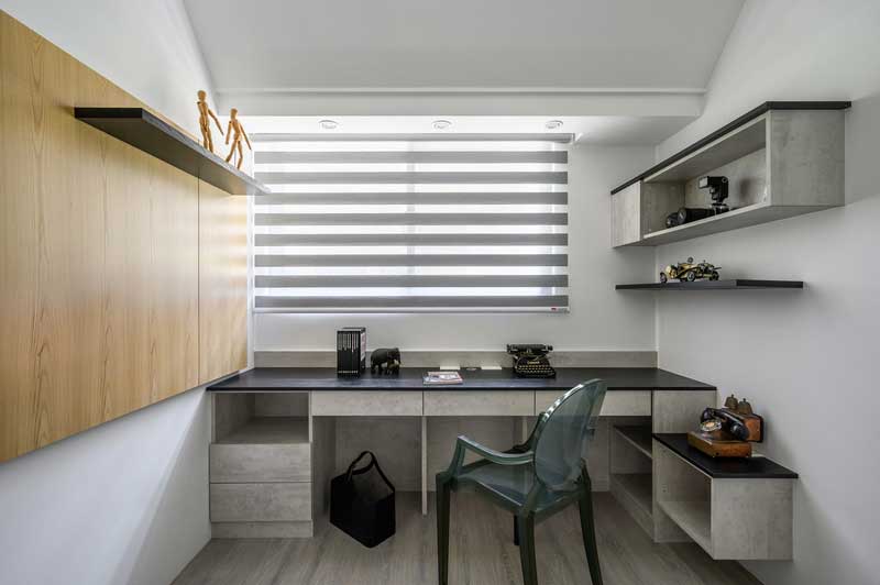 深圳寶安區石巖北歐風格家居裝修設計書桌 深圳寶安區石巖北歐風格家居裝修設計書桌