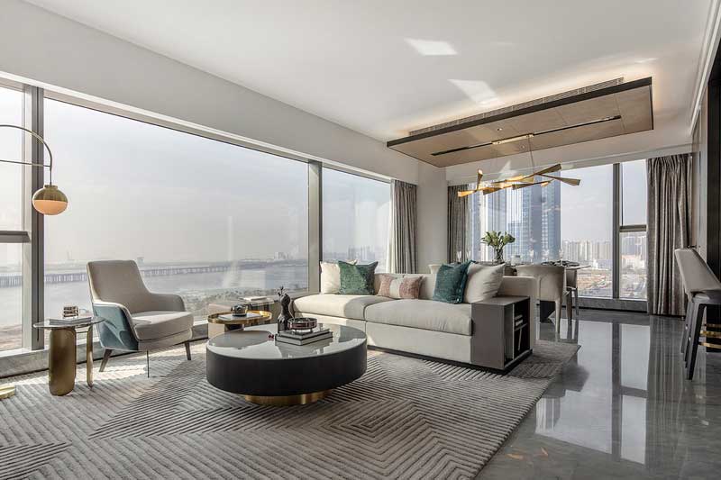 深圳鹽田區(qū)現(xiàn)代輕奢家庭裝修設(shè)計(jì)客廳 深圳鹽田區(qū)現(xiàn)代輕奢家庭裝修設(shè)計(jì)客廳