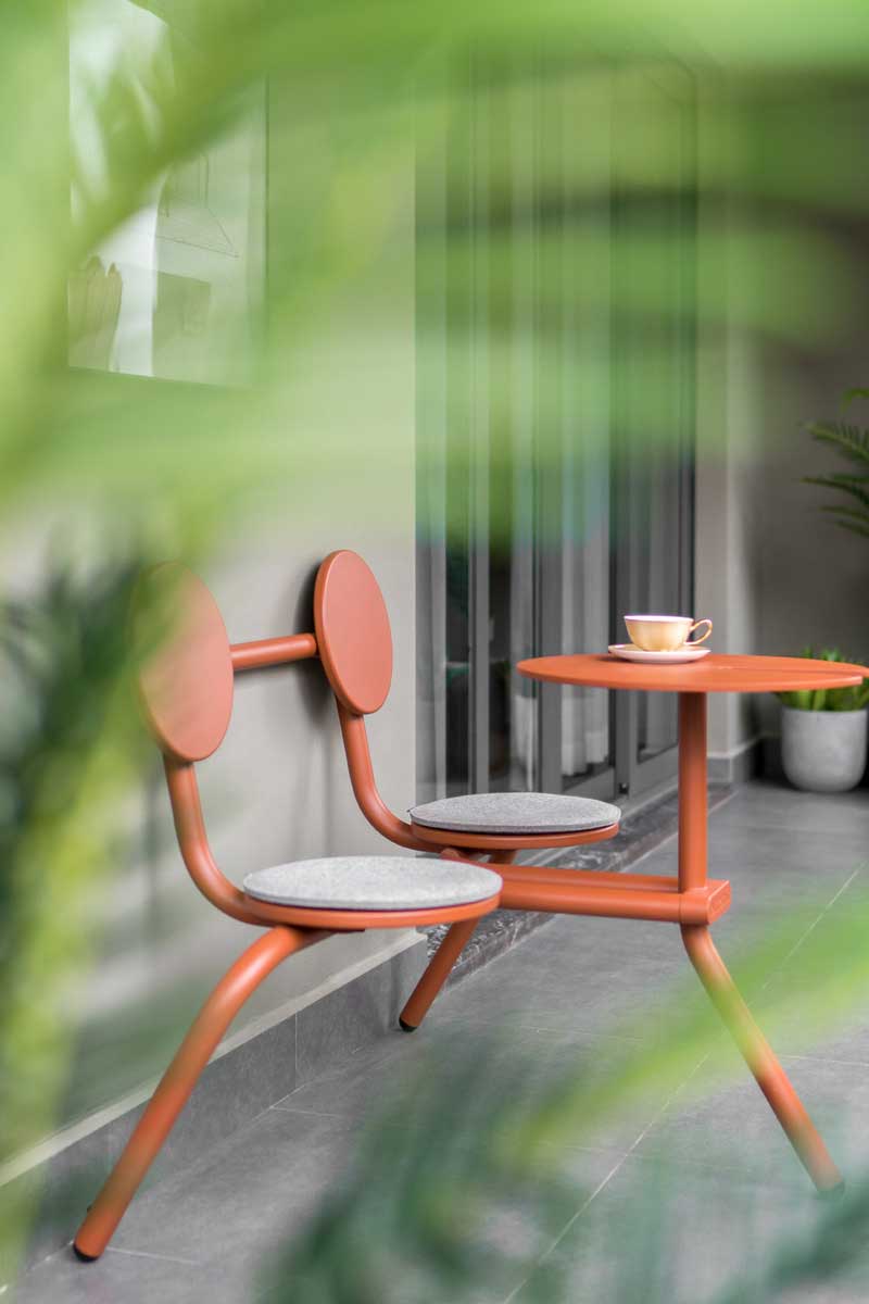 深圳羅湖萬科三居室輕奢風(fēng)格樣板房設(shè)計案例陽臺