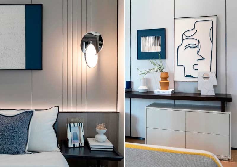 深圳寶安區(qū)現(xiàn)代風格家裝豪華裝修設計主臥家具 深圳寶安區(qū)現(xiàn)代風格家裝豪華裝修設計主臥家具