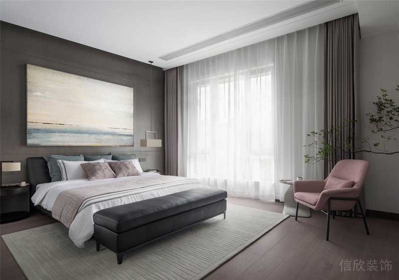 深圳羅湖區(qū)溫馨的簡(jiǎn)約風(fēng)家居裝修空間主臥 深圳羅湖區(qū)溫馨的簡(jiǎn)約風(fēng)家居裝修空間主臥