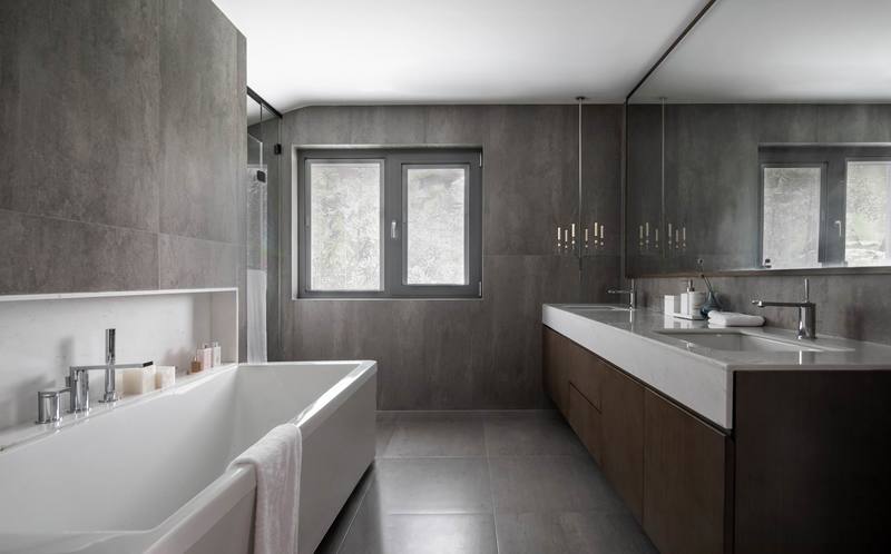 深圳羅湖區極簡風80平方復式小戶型裝修設計衛生間 深圳羅湖區極簡風80平方復式小戶型裝修設計衛生間