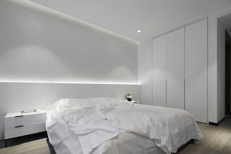 深圳寶安西鄉(xiāng)高級灰色調(diào)簡約家居裝修實(shí)景圖次臥 深圳寶安西鄉(xiāng)高級灰色調(diào)簡約家居裝修實(shí)景圖次臥