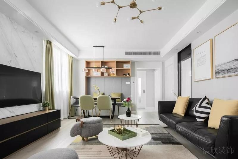 深圳鹽田簡(jiǎn)約風(fēng)格大戶型裝修設(shè)計(jì)方案圖客餐廳 深圳鹽田簡(jiǎn)約風(fēng)格大戶型裝修設(shè)計(jì)方案圖客餐廳