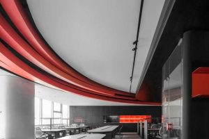 深圳南山前海現(xiàn)代風(fēng)格辦公室裝修設(shè)計辦公區(qū)效果圖