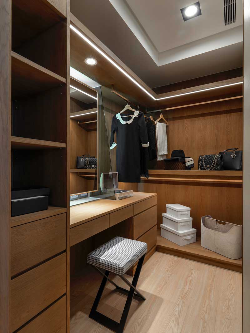 深圳羅湖區(qū)現(xiàn)代風(fēng)格100平方家庭裝修工程案例衣帽間 深圳羅湖區(qū)現(xiàn)代風(fēng)格100平方家庭裝修工程案例衣帽間