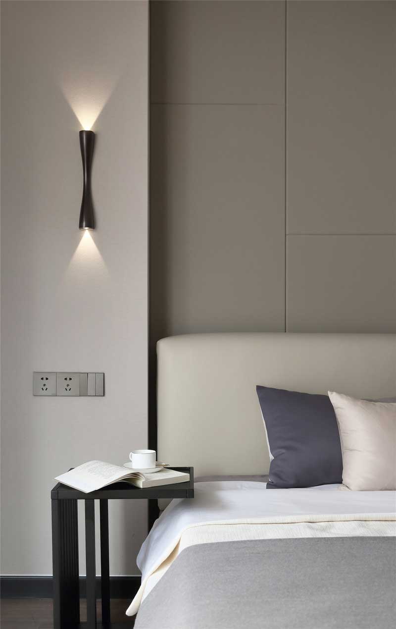 深圳寶安區(qū)現代簡約風格灰色調家庭裝修圖片主臥燈具 深圳寶安區(qū)現代簡約風格灰色調家庭裝修圖片主臥燈具