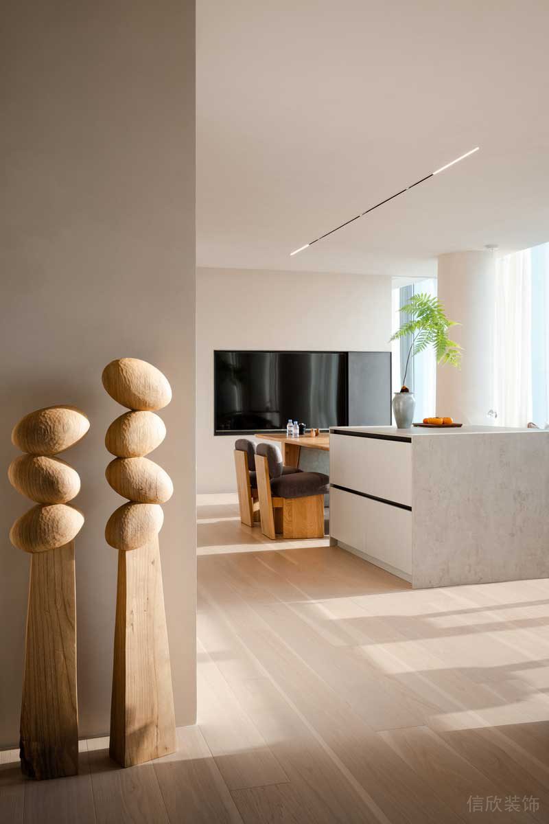 辦公室洽談區(qū)實木水吧臺設(shè)計圖