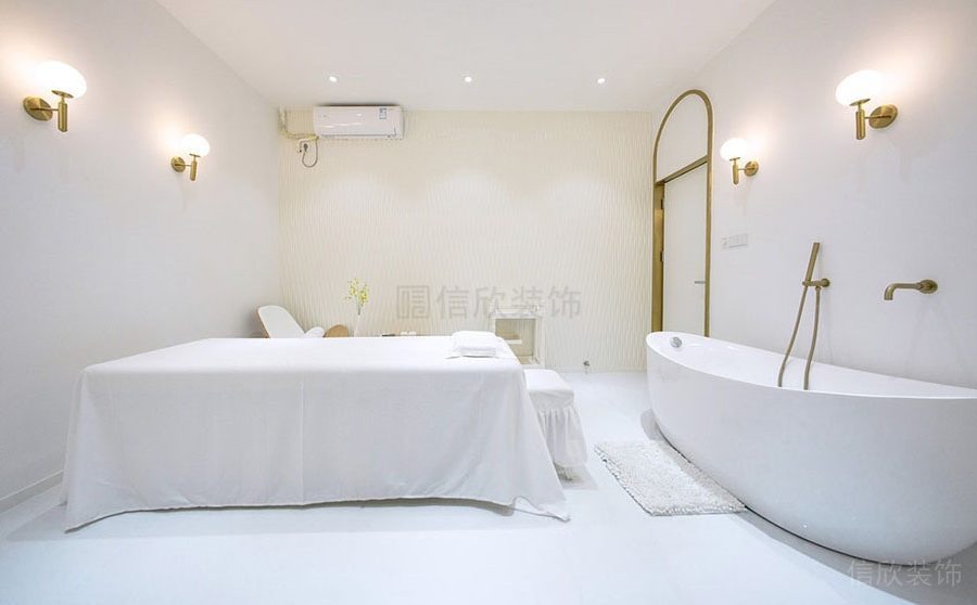 深圳羅湖區(qū)美容院裝修設計 美容房 900×558