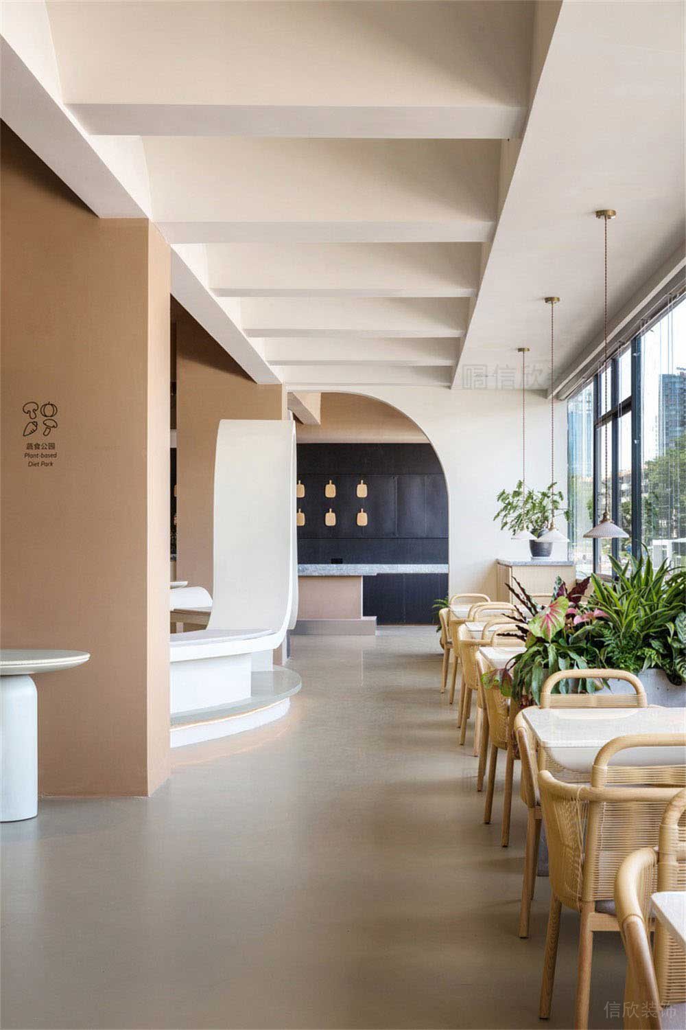 深圳簡(jiǎn)約風(fēng)格素食館裝修設(shè)計(jì)墻面裝飾 深圳簡(jiǎn)約風(fēng)格素食館裝修設(shè)計(jì)墻面裝飾