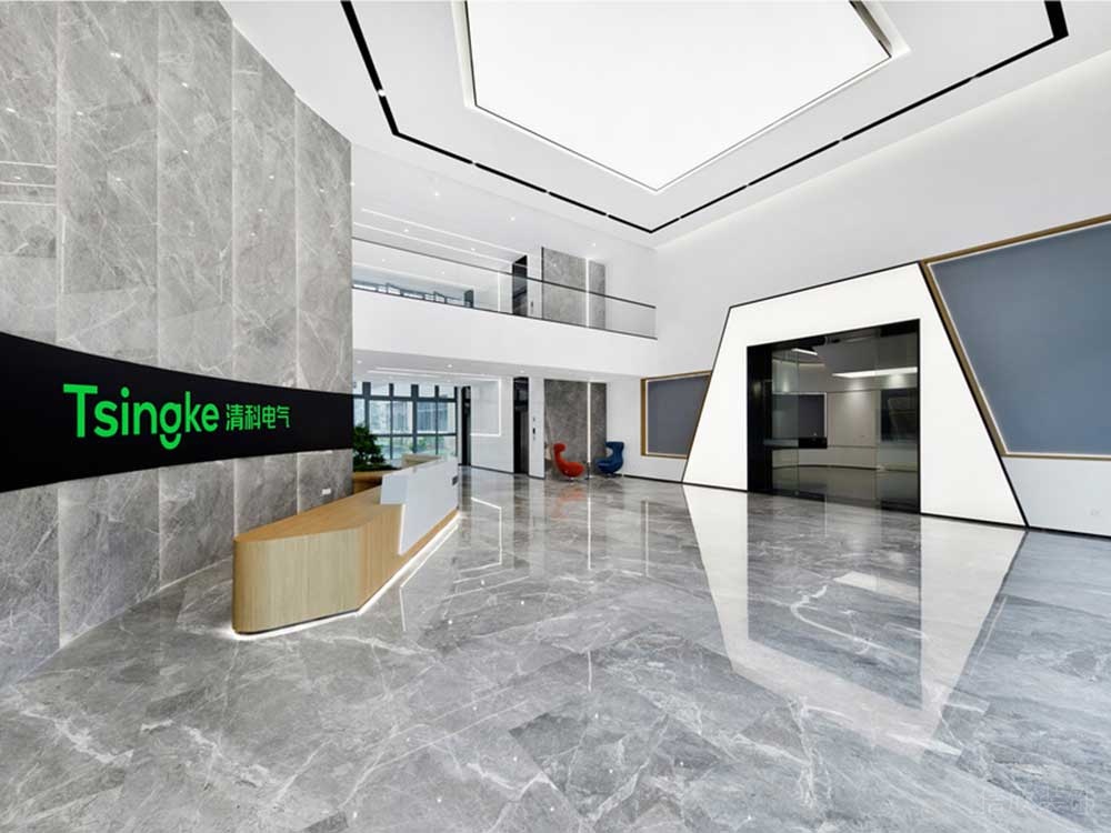 深圳市龍華區鴻榮源天俊現代簡約風格辦公室裝修前臺 深圳市龍華區鴻榮源天俊現代簡約風格辦公室裝修前臺