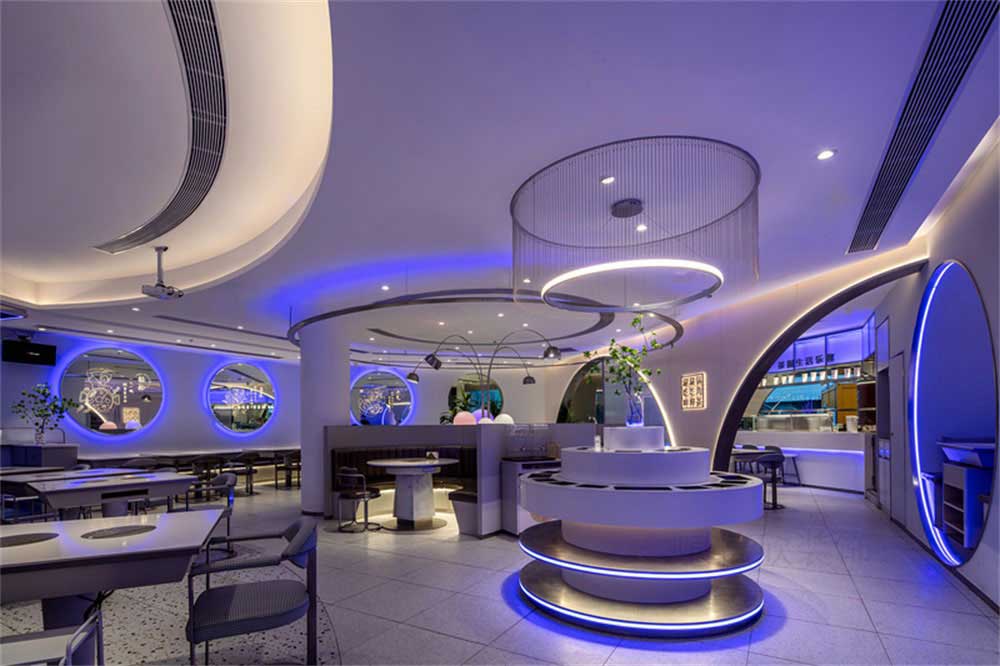 深圳龍崗現代風格火鍋店裝修設計家具組合 深圳龍崗現代風格火鍋店裝修設計家具組合