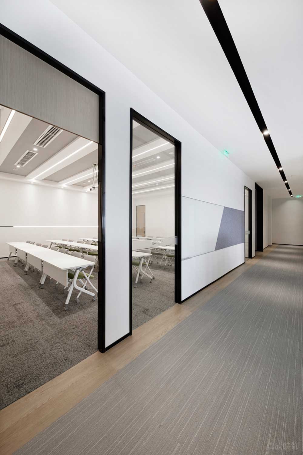 深圳市龍華區鴻榮源天俊現代簡約風格辦公室裝修培訓室走廊 深圳市龍華區鴻榮源天俊現代簡約風格辦公室裝修培訓室走廊