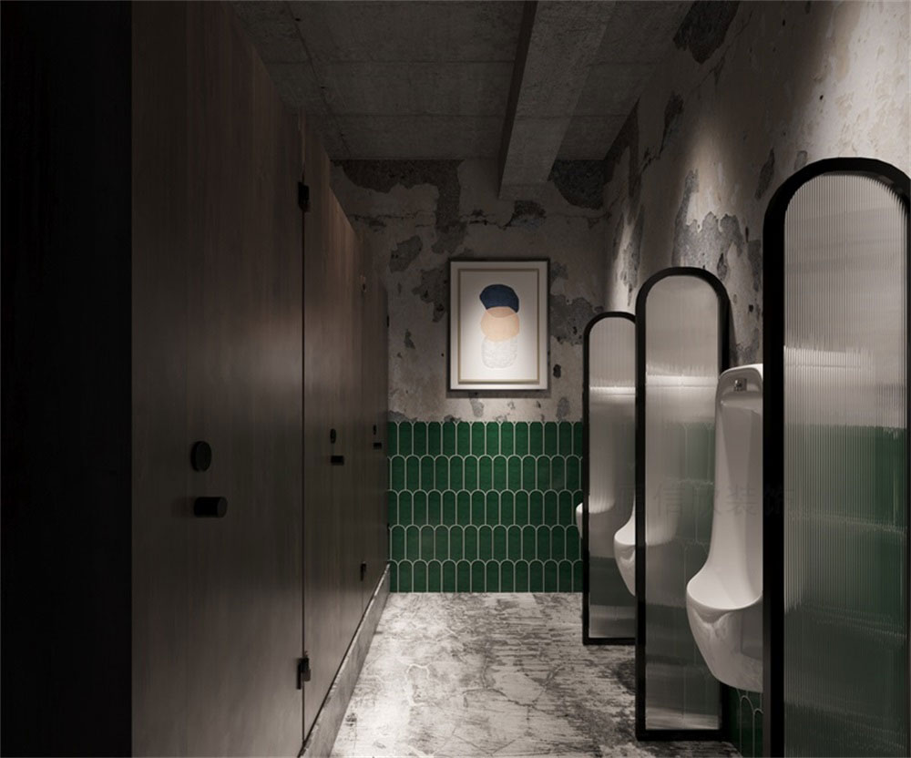 深圳龍華后現(xiàn)代工業(yè)混搭式異域風(fēng)情餐廳裝修設(shè)計(jì)男士衛(wèi)生間 深圳龍華后現(xiàn)代工業(yè)混搭式異域風(fēng)情餐廳裝修設(shè)計(jì)男士衛(wèi)生間