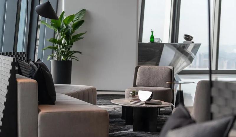 深圳龍崗區金地龍城中央現代簡約風格公司裝修家具組合 深圳龍崗區金地龍城中央現代簡約風格公司裝修家具組合