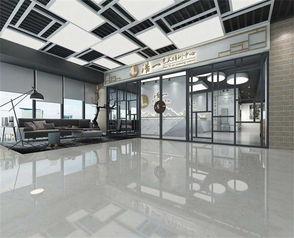 深圳市南山區華僑城嶺南文化浩一美術培訓中心前廳 深圳市南山區華僑城嶺南文化浩一美術培訓中心前廳