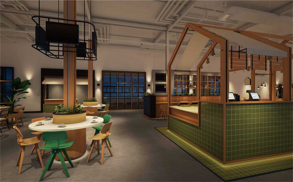 深圳南山工業風餐飲店裝修設計工藝細節 深圳南山工業風餐飲店裝修設計工藝細節