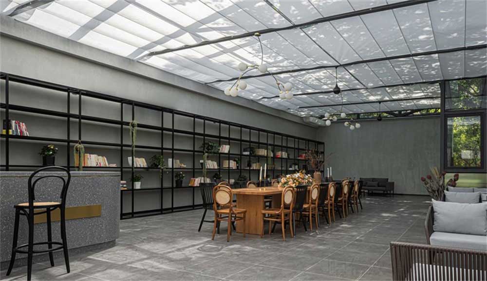 深圳南山簡(jiǎn)約風(fēng)格咖啡廳裝修設(shè)計(jì)案例露天休閑廳 深圳南山簡(jiǎn)約風(fēng)格咖啡廳裝修設(shè)計(jì)案例露天休閑廳