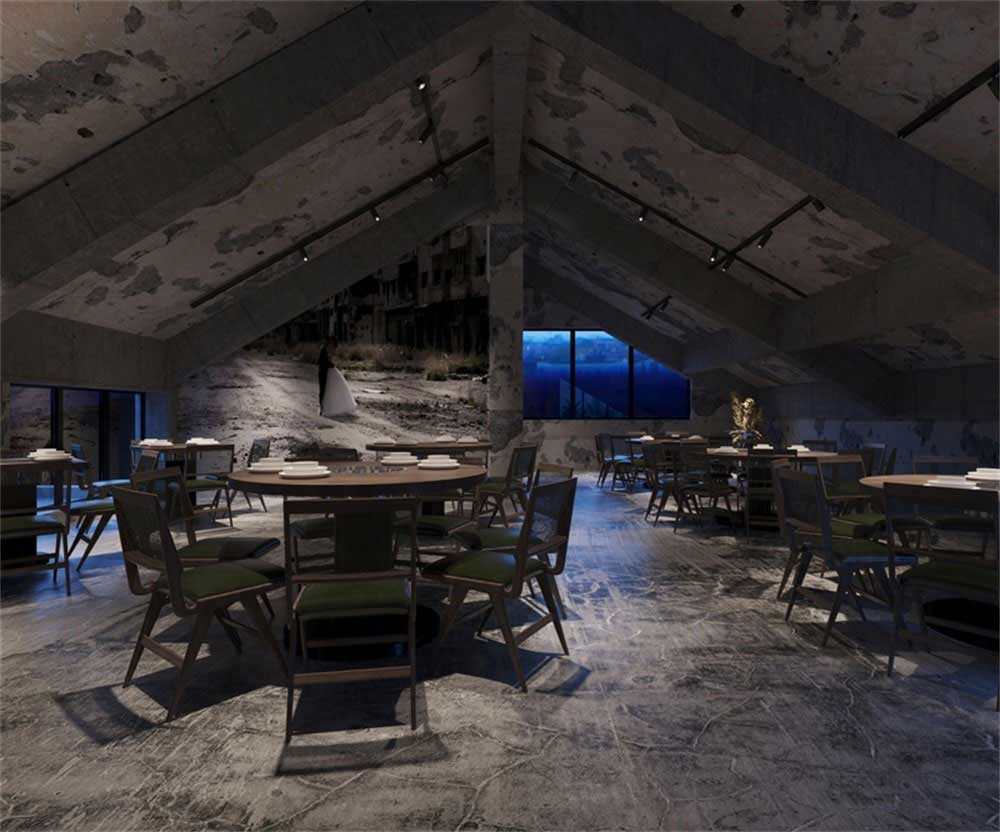 深圳龍華后現(xiàn)代工業(yè)混搭式異域風(fēng)情餐廳裝修設(shè)計(jì)地面鋪設(shè) 深圳龍華后現(xiàn)代工業(yè)混搭式異域風(fēng)情餐廳裝修設(shè)計(jì)地面鋪設(shè)