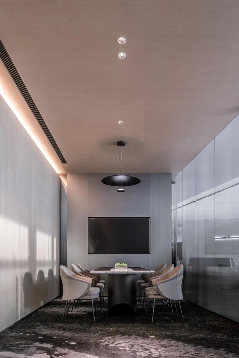 深圳龍崗區金地龍城中央現代簡約風格公司裝修會議室 深圳龍崗區金地龍城中央現代簡約風格公司裝修會議室