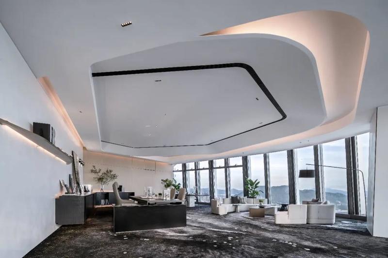 深圳龍崗區金地龍城中央現代簡約風格公司裝修總裁辦公室 深圳龍崗區金地龍城中央現代簡約風格公司裝修總裁辦公室