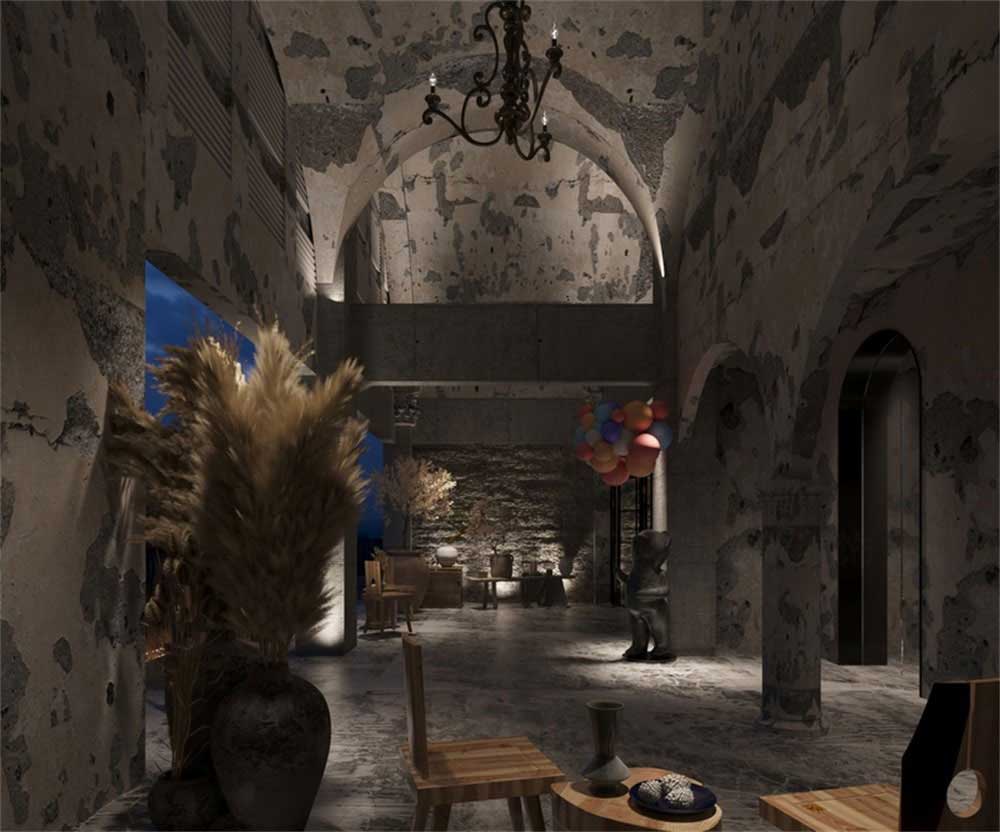 深圳龍華后現(xiàn)代工業(yè)混搭式異域風(fēng)情餐廳裝修設(shè)計(jì)接待大廳 深圳龍華后現(xiàn)代工業(yè)混搭式異域風(fēng)情餐廳裝修設(shè)計(jì)接待大廳