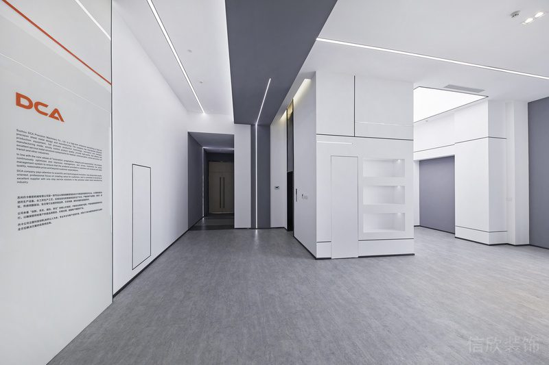 南山區訊美科技廣場現代風格辦公室裝修產品展示區