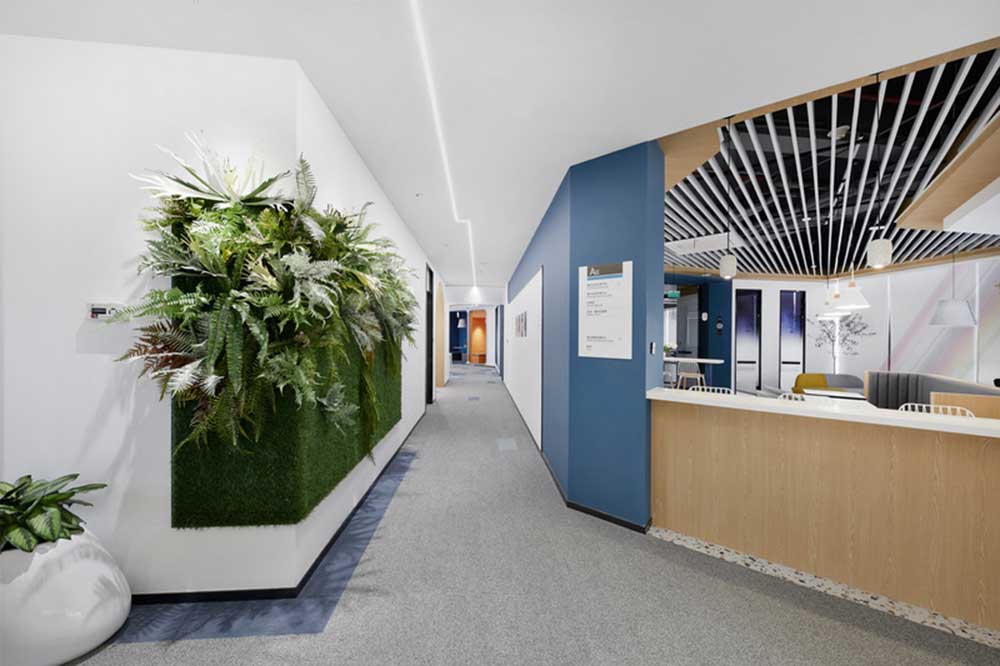 深圳龍華區華僑城北站壹號現代風格辦公室裝修走廊 深圳龍華區華僑城北站壹號現代風格辦公室裝修走廊