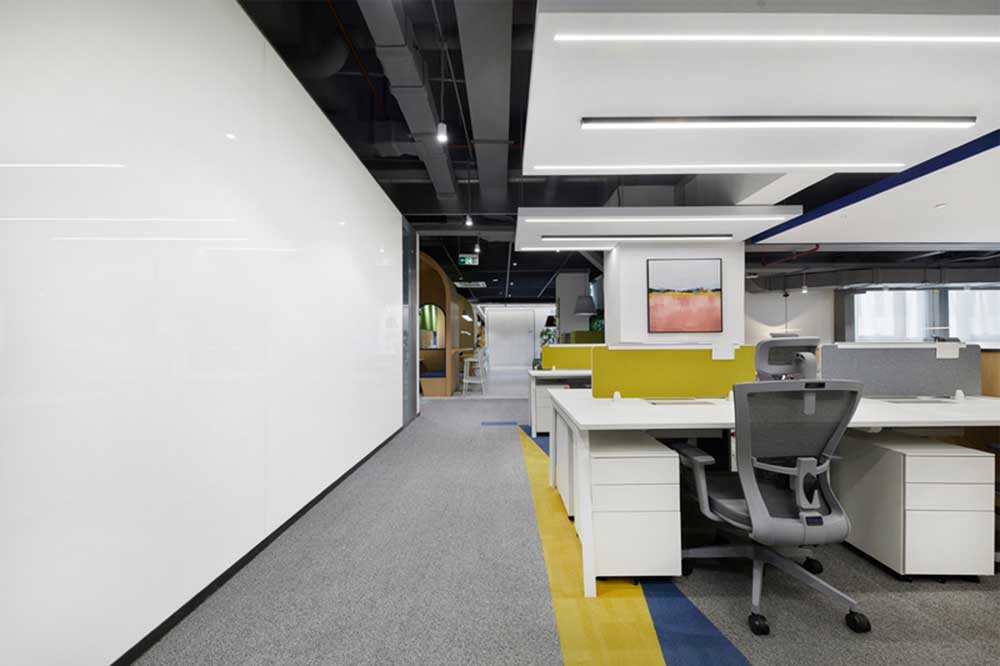 深圳龍華區華僑城北站壹號現代風格辦公室裝修燈光效果 深圳龍華區華僑城北站壹號現代風格辦公室裝修燈光效果