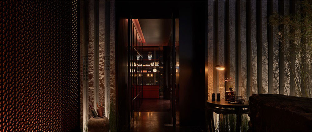 深圳寶安中式餐廳裝修玄關(guān) 深圳寶安中式餐廳裝修玄關(guān)