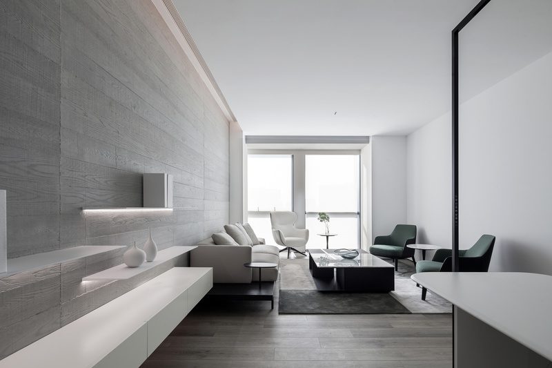 南山區弘毅大廈簡約風格辦公室設計案例接待室 南山區弘毅大廈簡約風格辦公室設計案例接待室