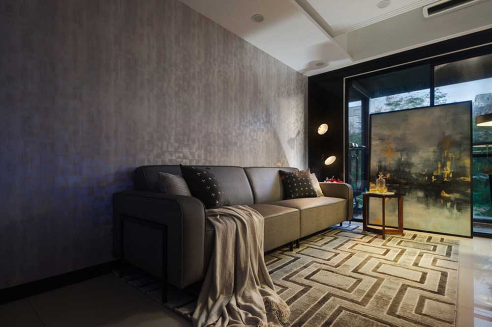 寶安華僑城瑞灣府簡約風格辦公室裝修高級灰沙發(fā) 寶安華僑城瑞灣府簡約風格辦公室裝修高級灰沙發(fā)