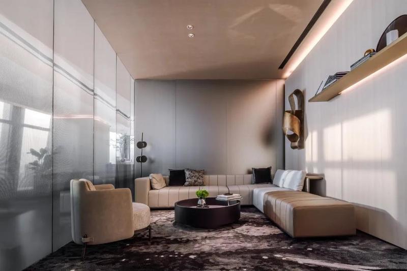 深圳龍崗區金地龍城中央現代簡約風格公司裝修貴賓接待室 深圳龍崗區金地龍城中央現代簡約風格公司裝修貴賓接待室