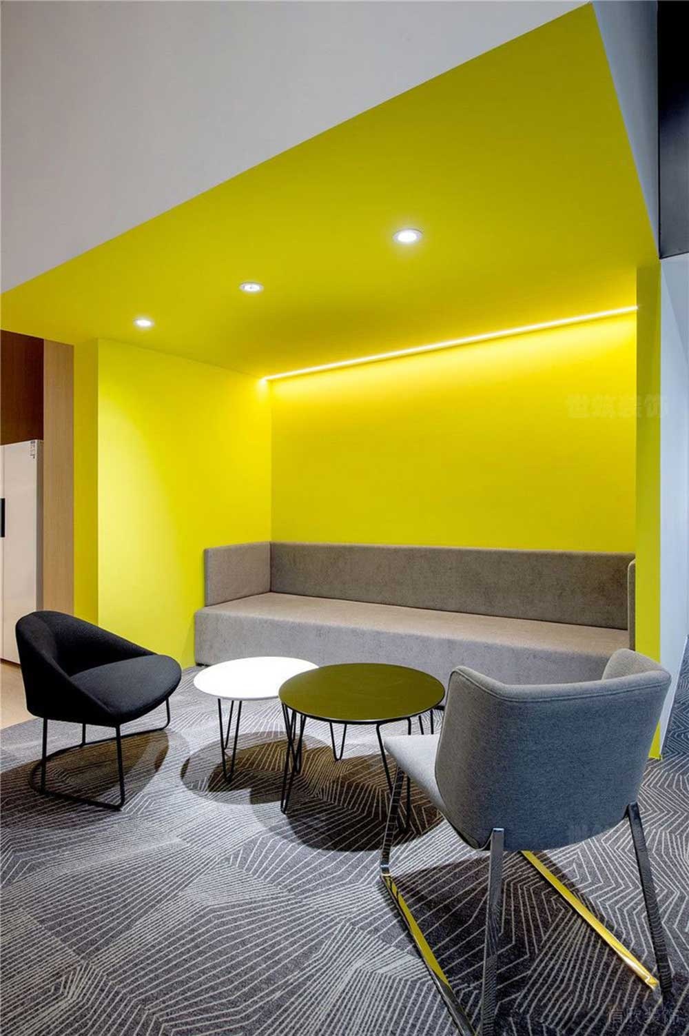 北歐現(xiàn)代風辦公室商務洽談區(qū)裝修圖