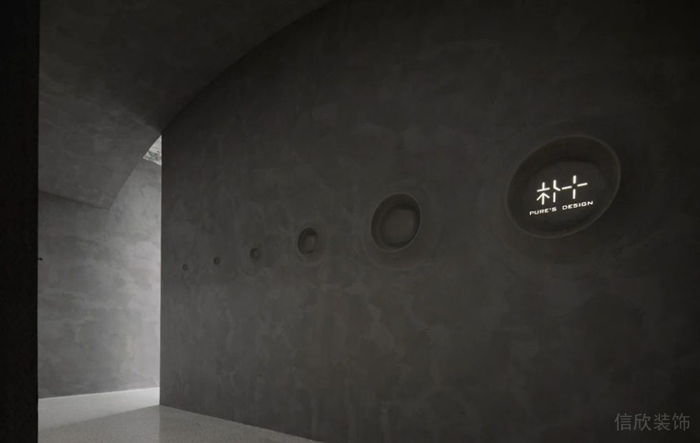 工業(yè)風(fēng)辦公空間門廳設(shè)計裝修圖