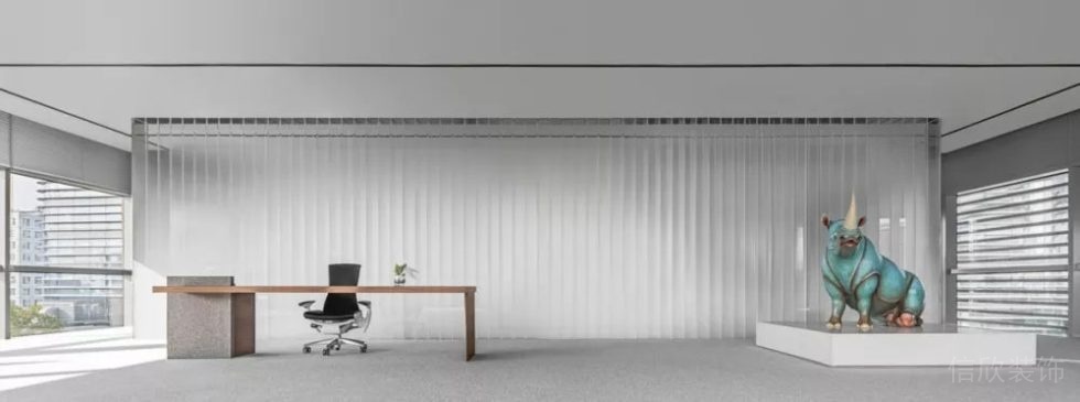 極簡風格商務辦公室總監(jiān)辦公室設(shè)計案例裝修圖