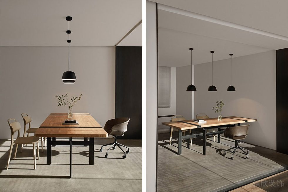 簡約風格辦公場所主管辦公室設計裝修圖