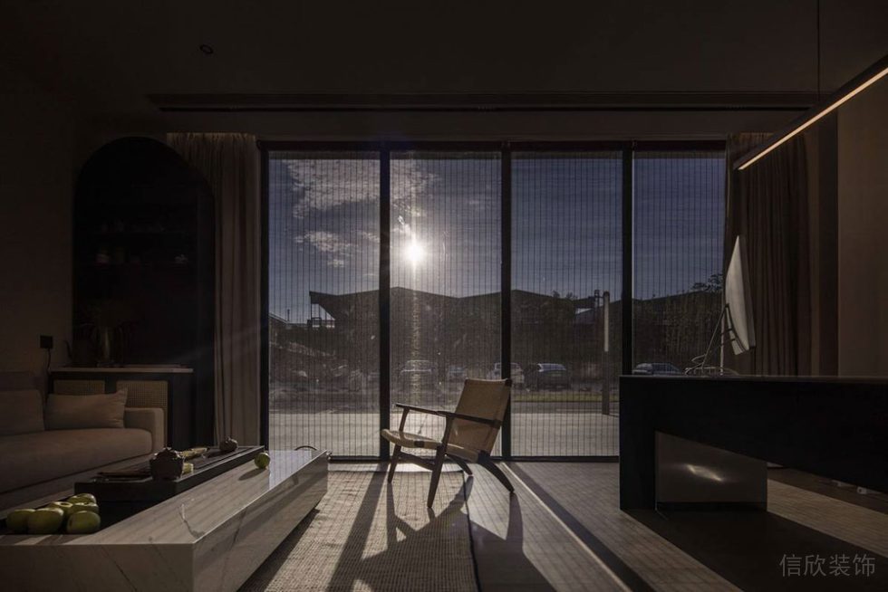 簡約風(fēng)格商務(wù)辦公場所接待室裝修圖