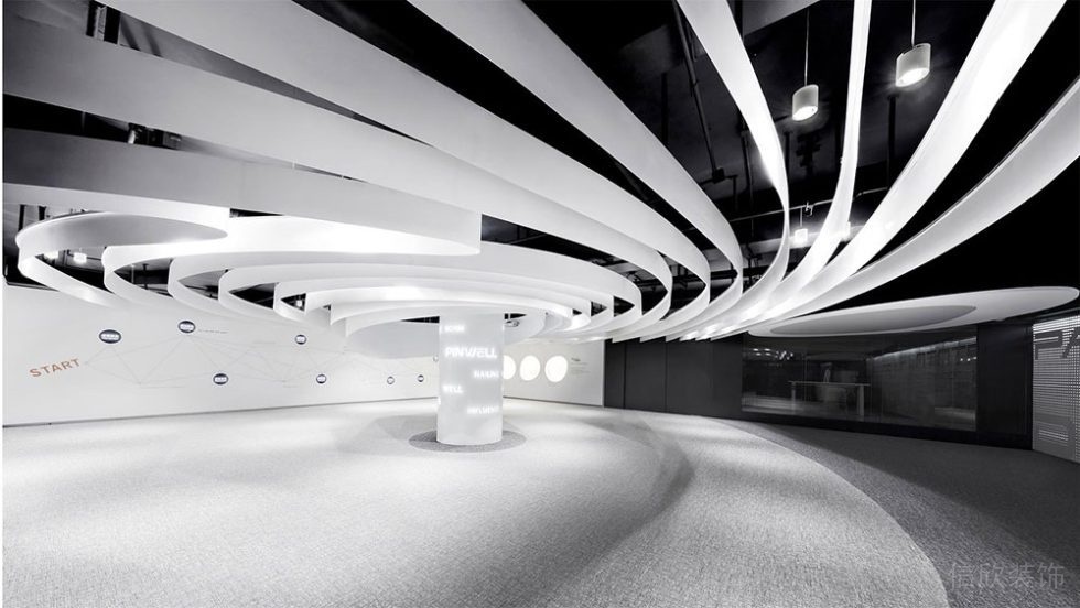 現代風格辦公場所門廳裝修圖