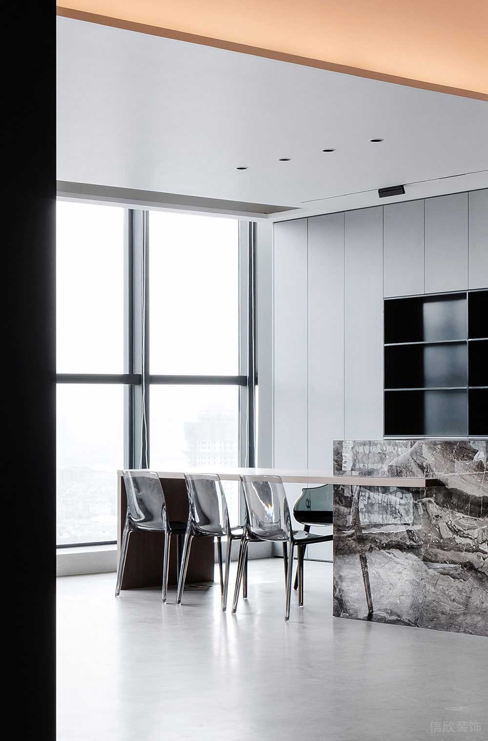 現(xiàn)代風(fēng)格商務(wù)辦公空間水吧休閑區(qū)裝修圖