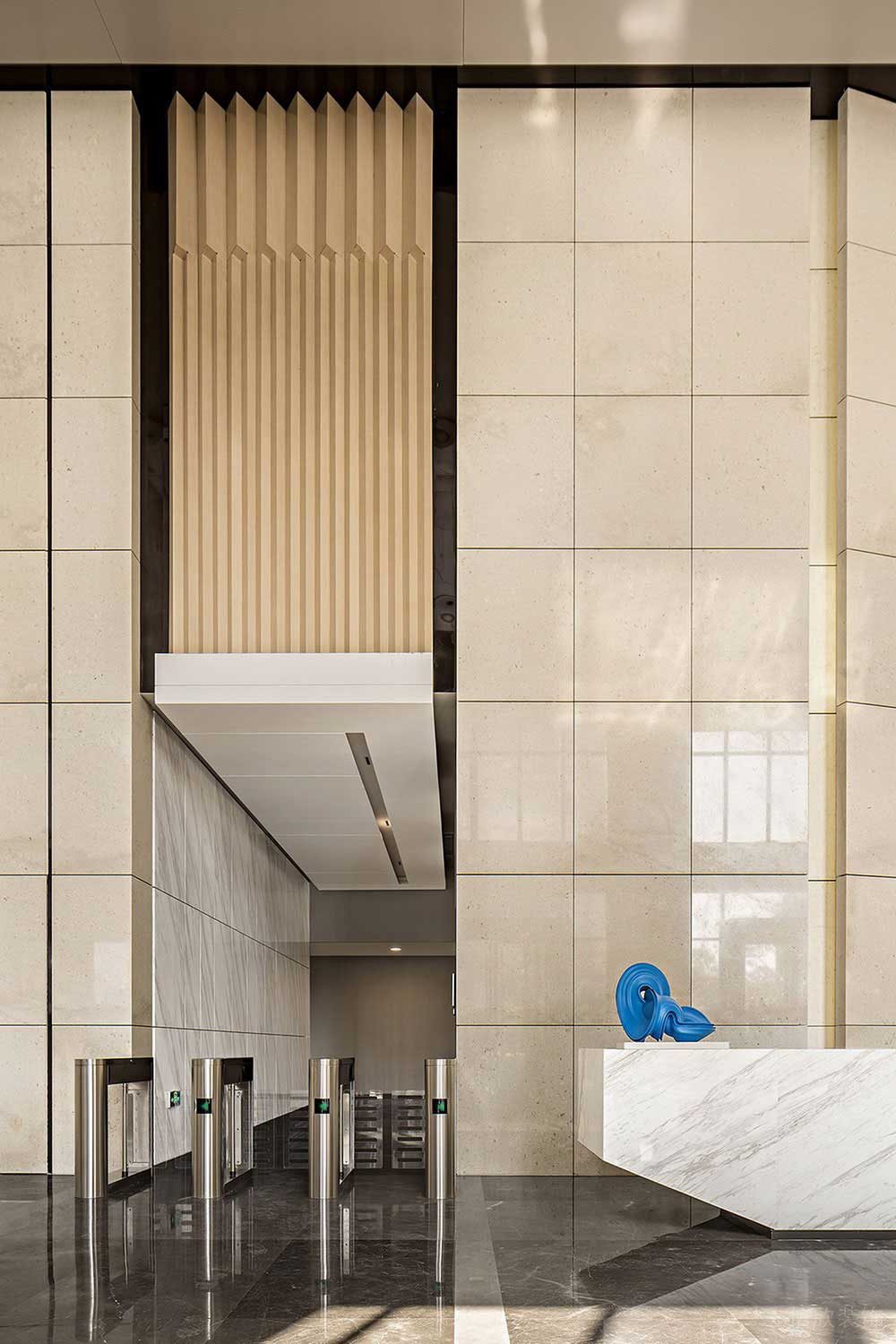 現(xiàn)代風(fēng)格商務(wù)辦公室服務(wù)廳空間設(shè)計(jì)裝修圖