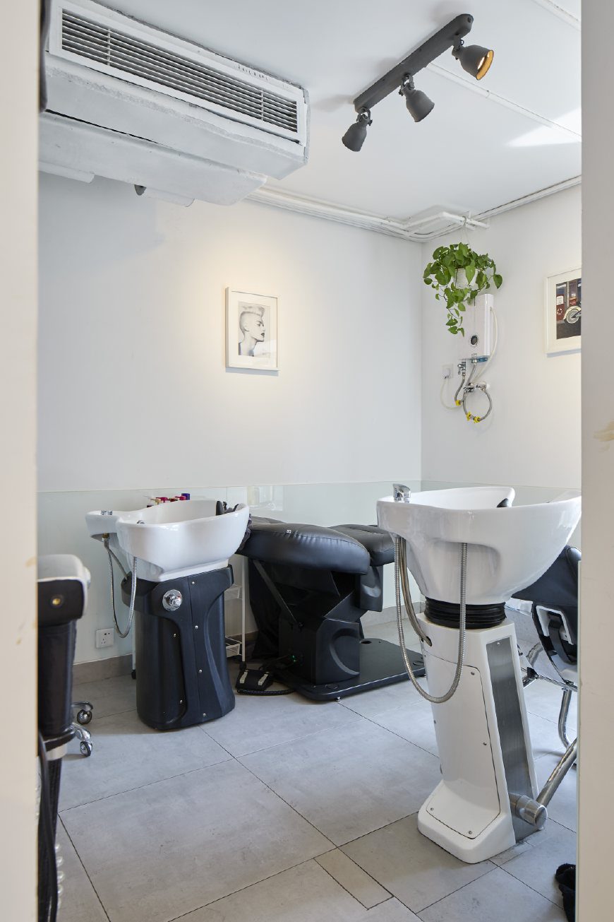 90平米北歐美發店洗頭區裝修設計 90平米北歐美發店洗頭區裝修設計