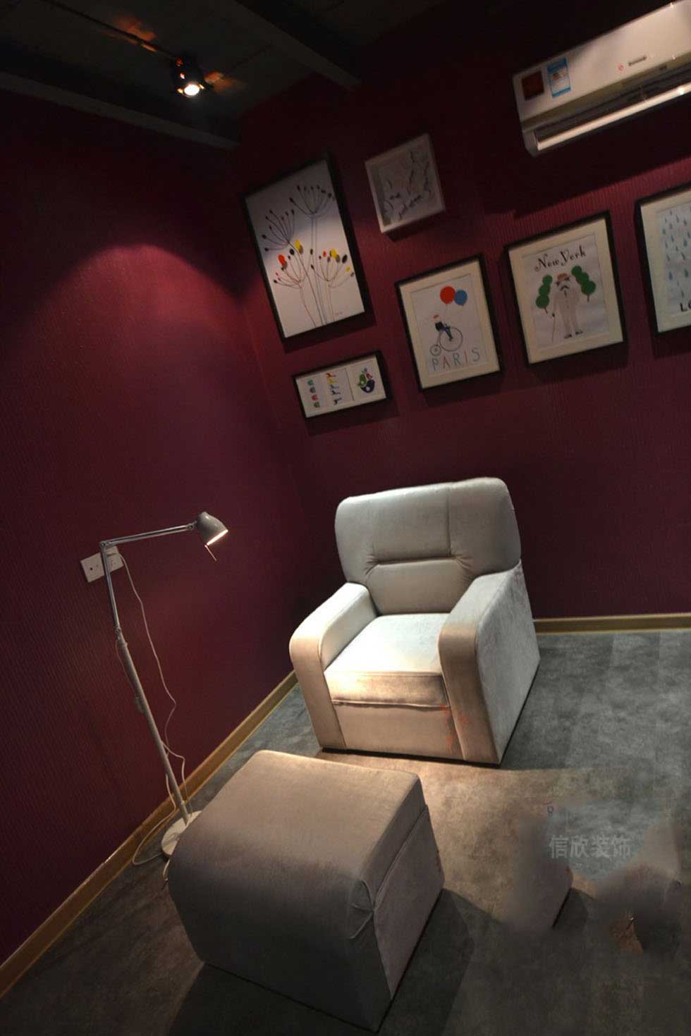 極簡風格美甲店VIP室裝修設計 極簡風格美甲店VIP室裝修設計