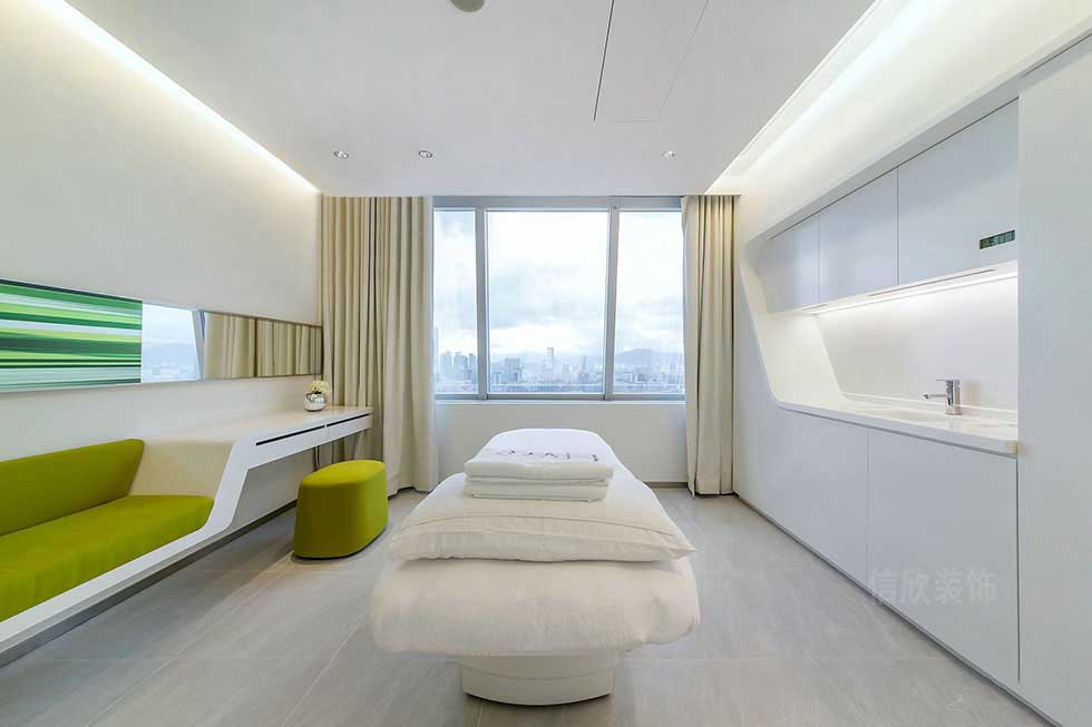 深圳醫(yī)學美容中心VIP室裝修設計