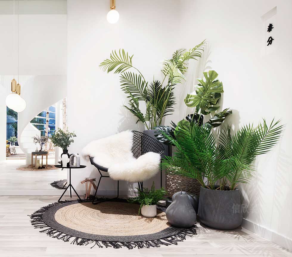 深圳美睫中心一層休閑區裝修設計