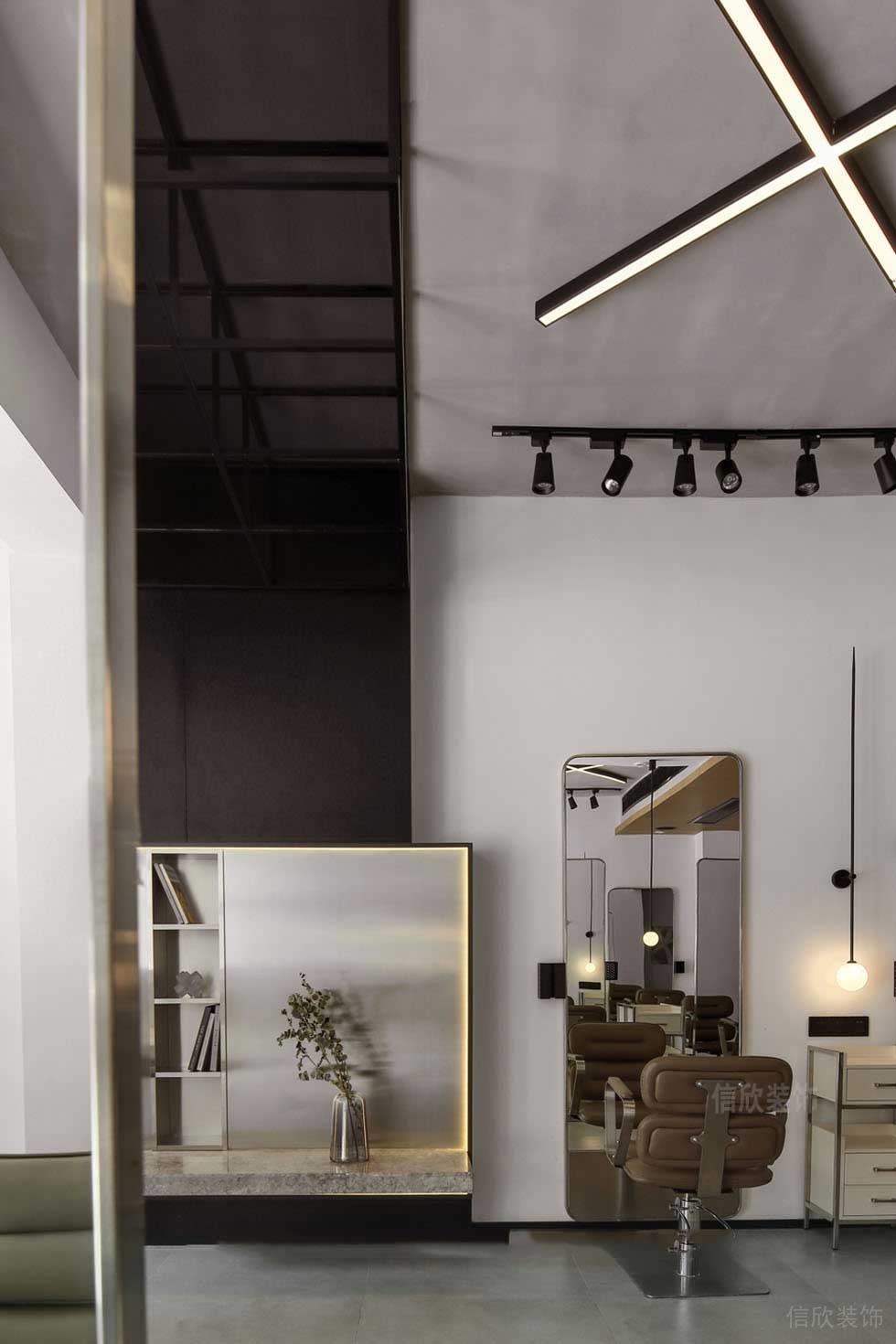 深圳福田美容美發SPA館大廳裝修設計 深圳福田美容美發SPA館大廳裝修設計