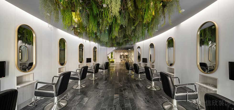 深圳羅湖田園風美發(fā)店造型區(qū)裝修設計 深圳羅湖田園風美發(fā)店造型區(qū)裝修設計